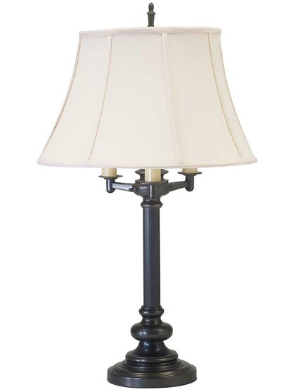 Newport Table Lamp in Oil-Rubbed Bronze.